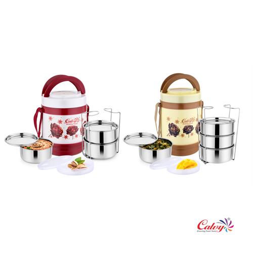 Buy Stainless Steel Lunch Boxes in India - Gee Enterprises