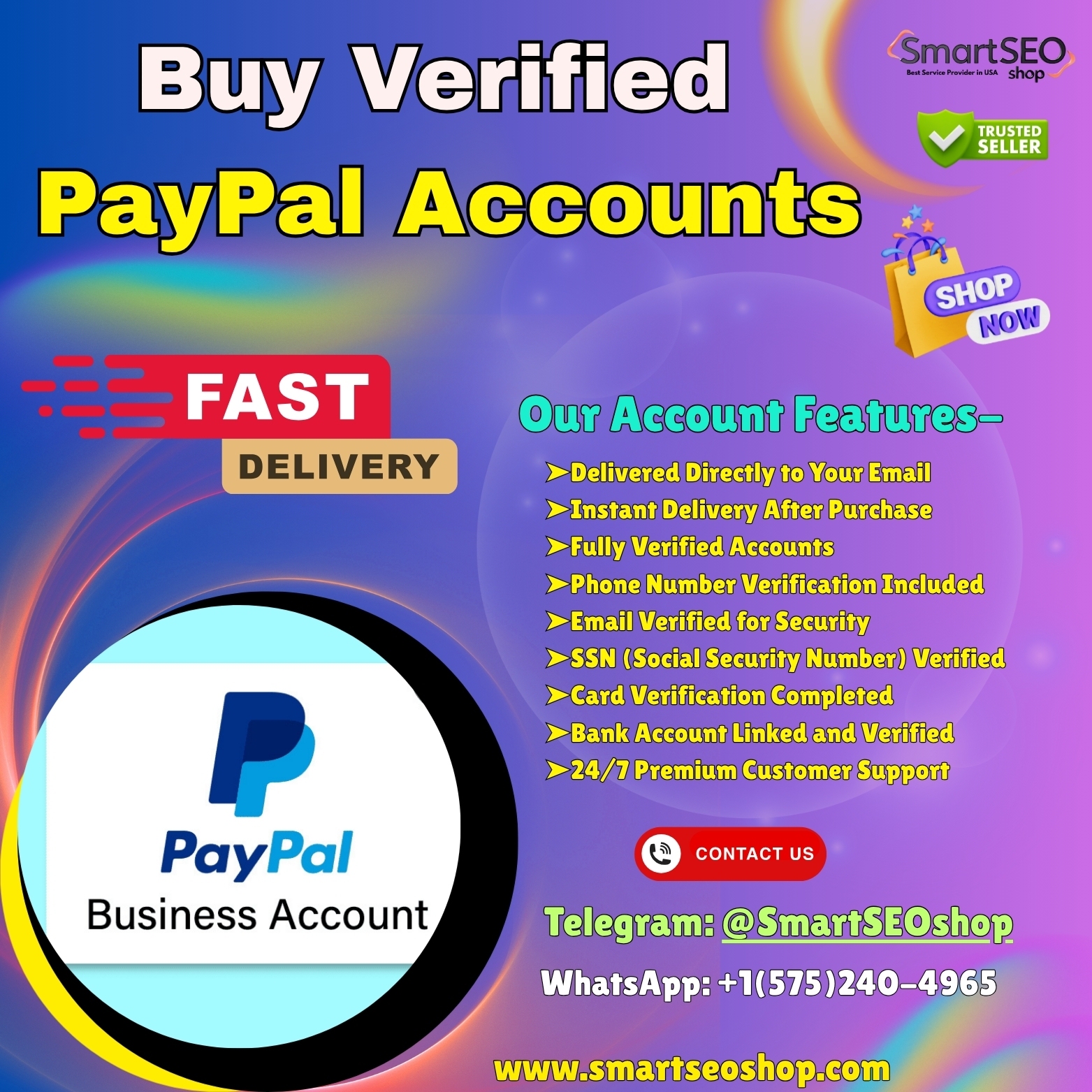 Trusted Seller to Buy Verified  PayPal Accounts