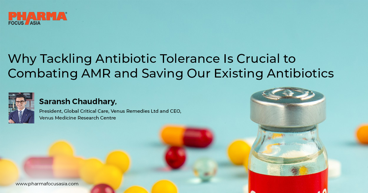 Why Tackling Antibiotic Tolerance Is Crucial for AMR