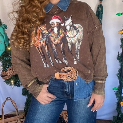 The Christmas Herd Sweatshirt Profile Picture