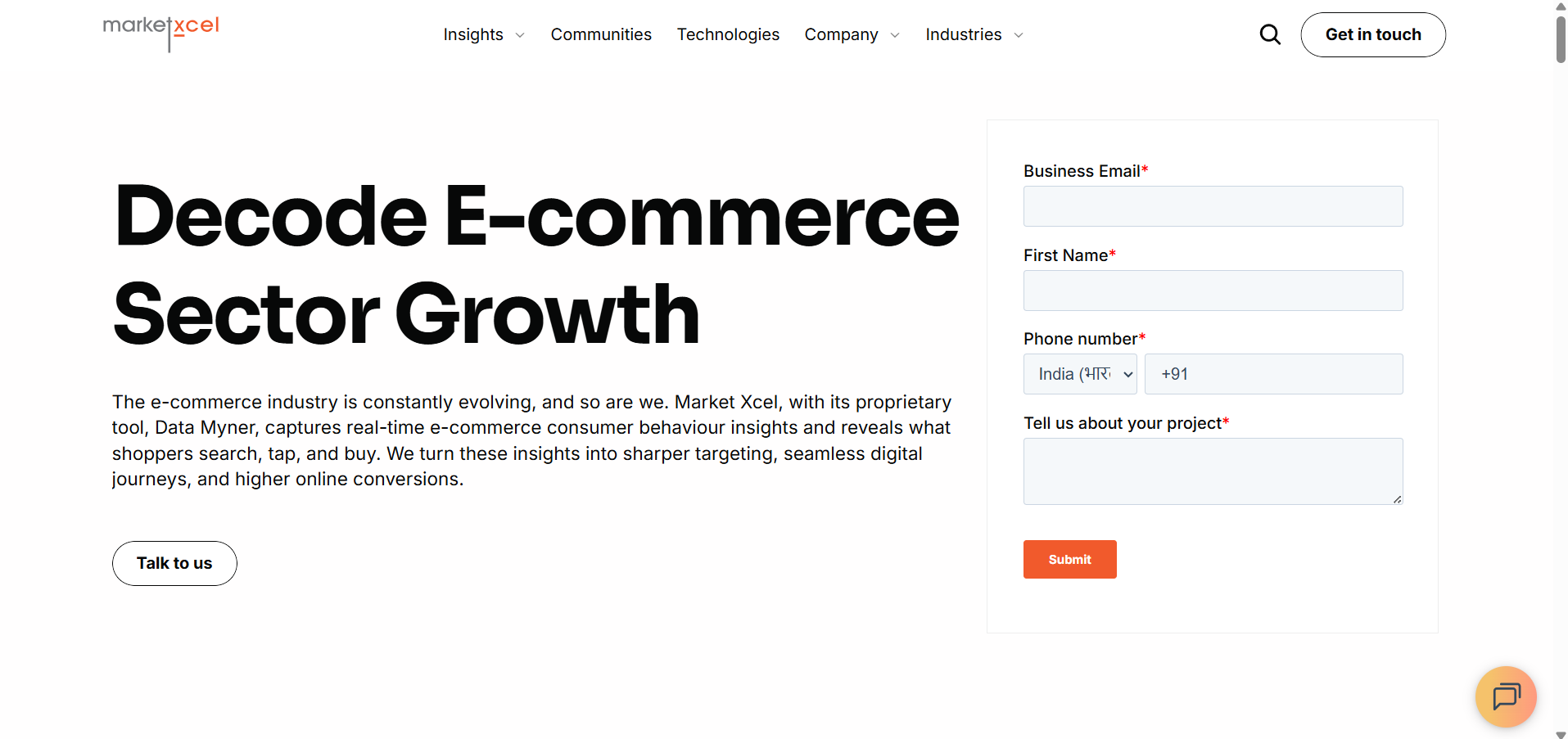 eCommerce Sector Market Research in Delhi, Mumbai & India