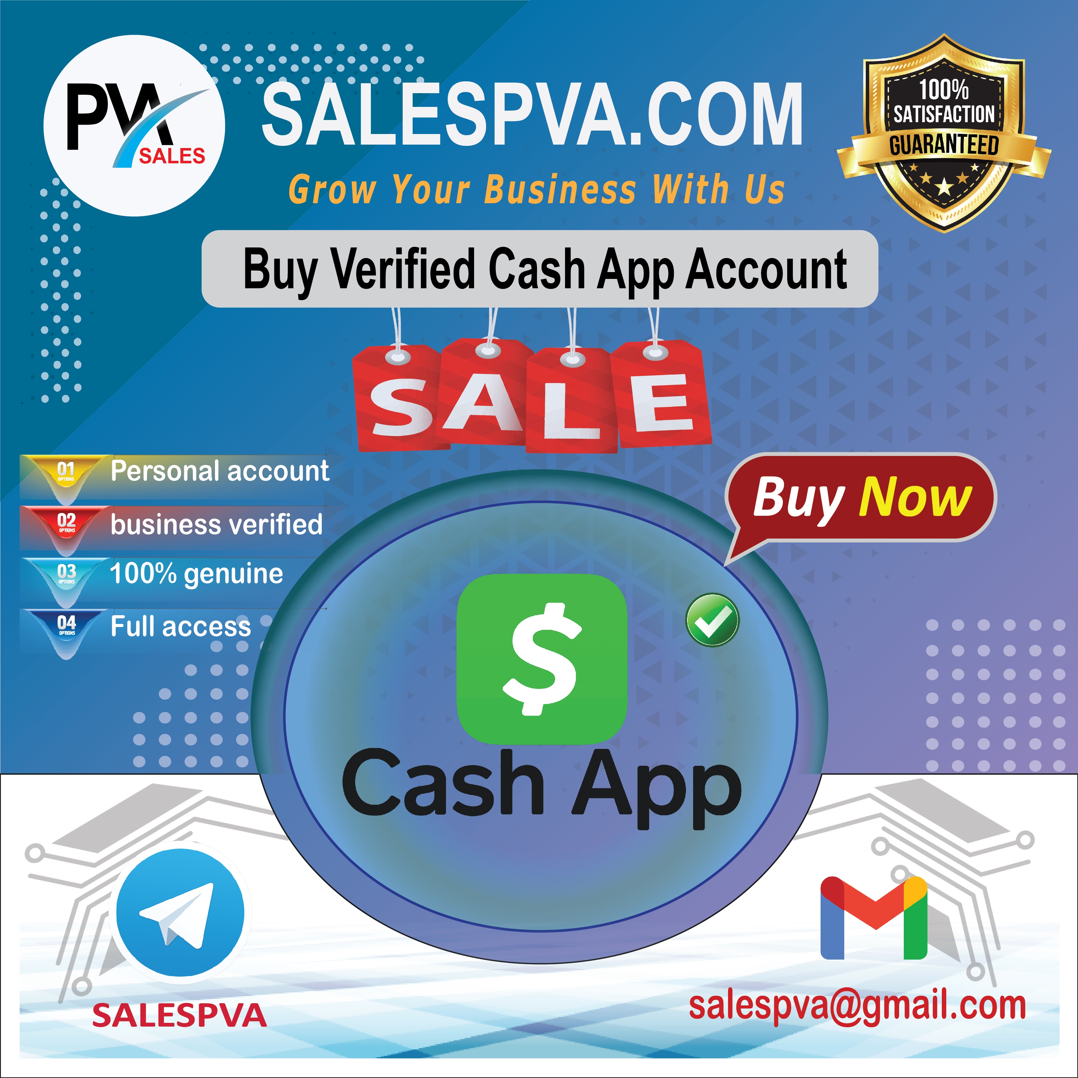 Top 3 Sites to Buy Verified Cash App Account