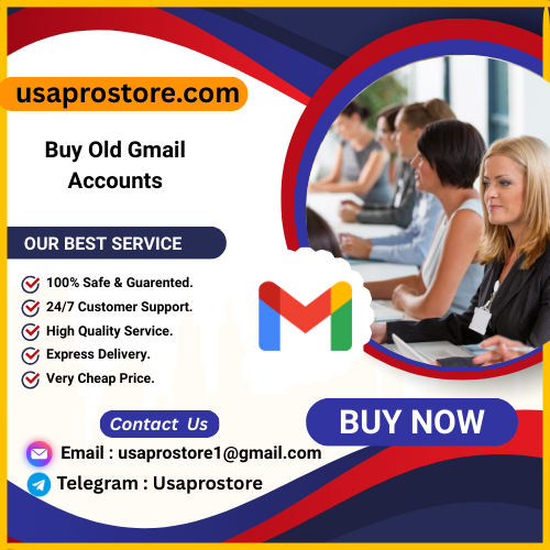 Buy Old Gmail Accounts - 100% | PVA | Bulk | Aged In 2025