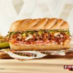 Firehouse Subs menu