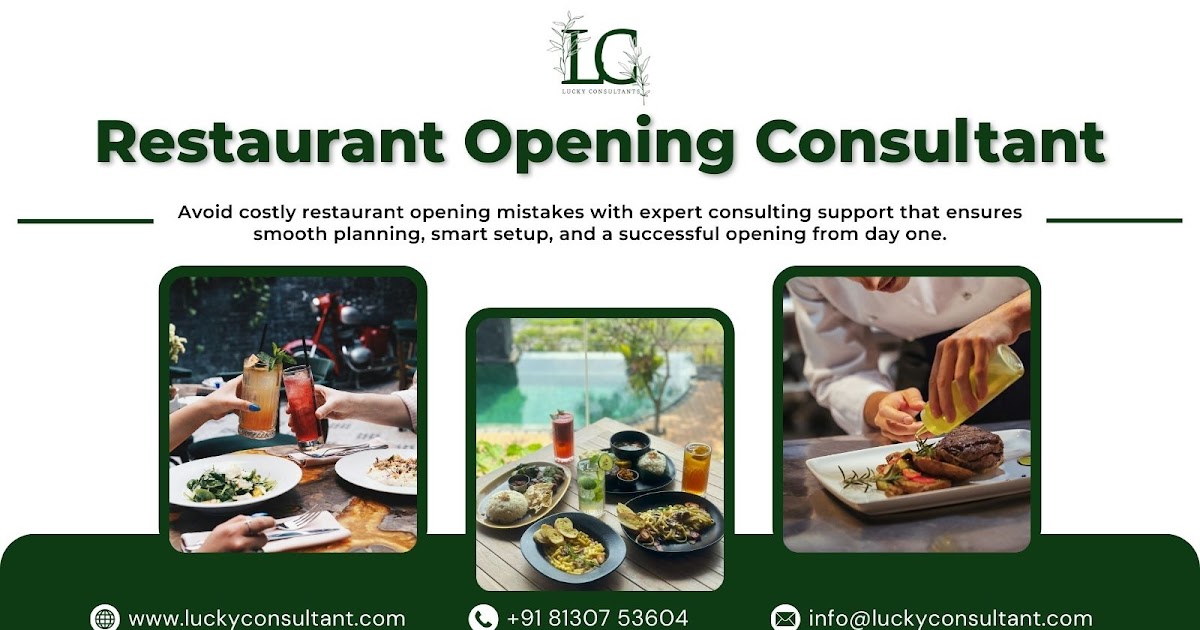 Lucky Consultant: Afraid of Making Costly Startup Mistakes Without a Restaurant Opening Consultant?