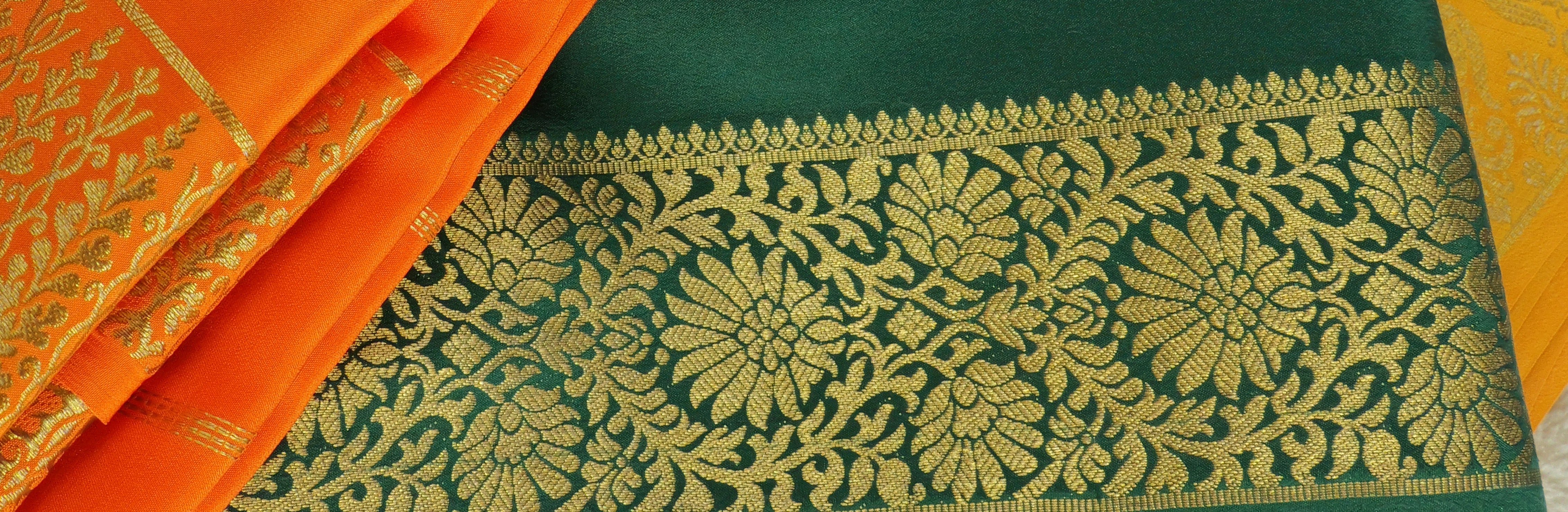 Best Mysore Silk Sarees in Bangalore – Pure Zari Collection by Atharva