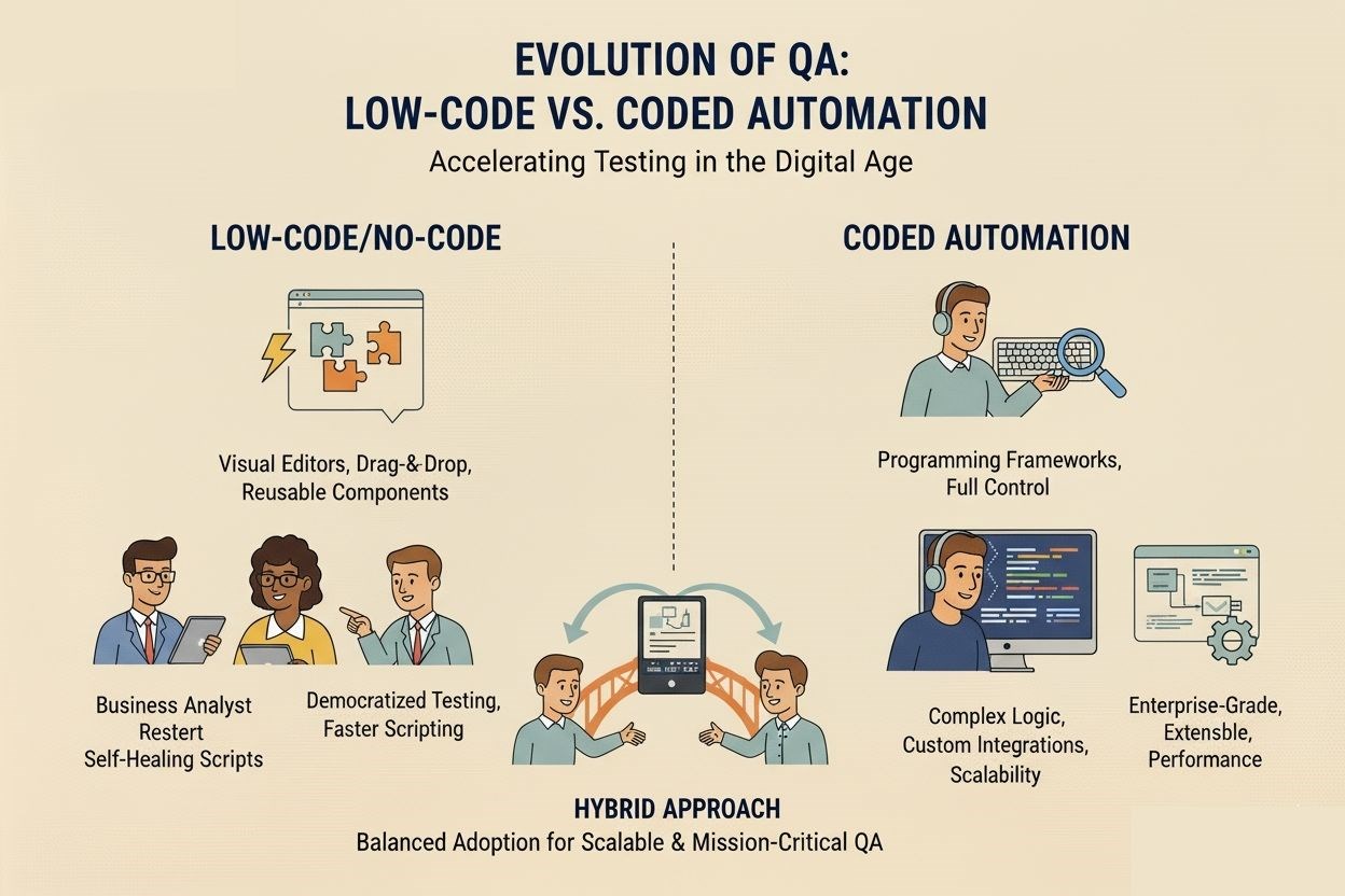 The Rise of Low-Code/No-Code Testing: A Revolution in QA? – MindStick
