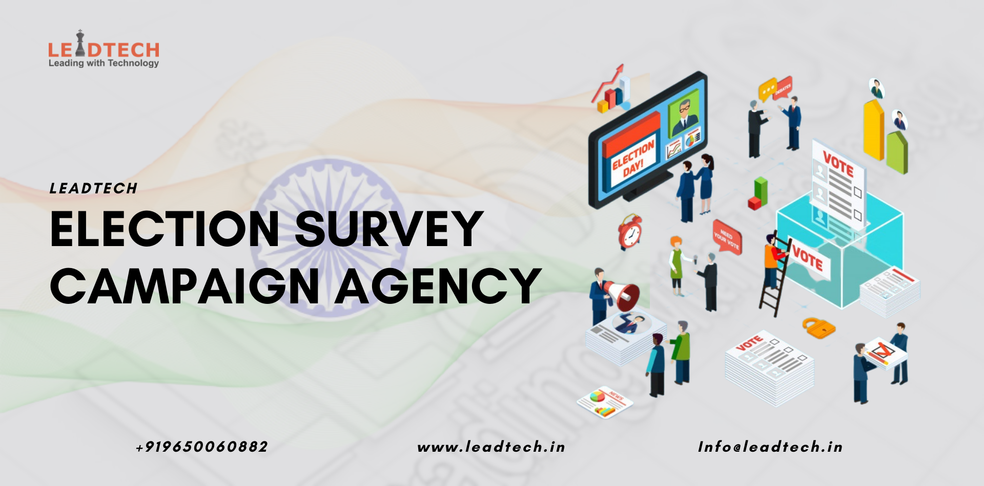 Best Election Survey Campaign & Research Company | LEADTECH