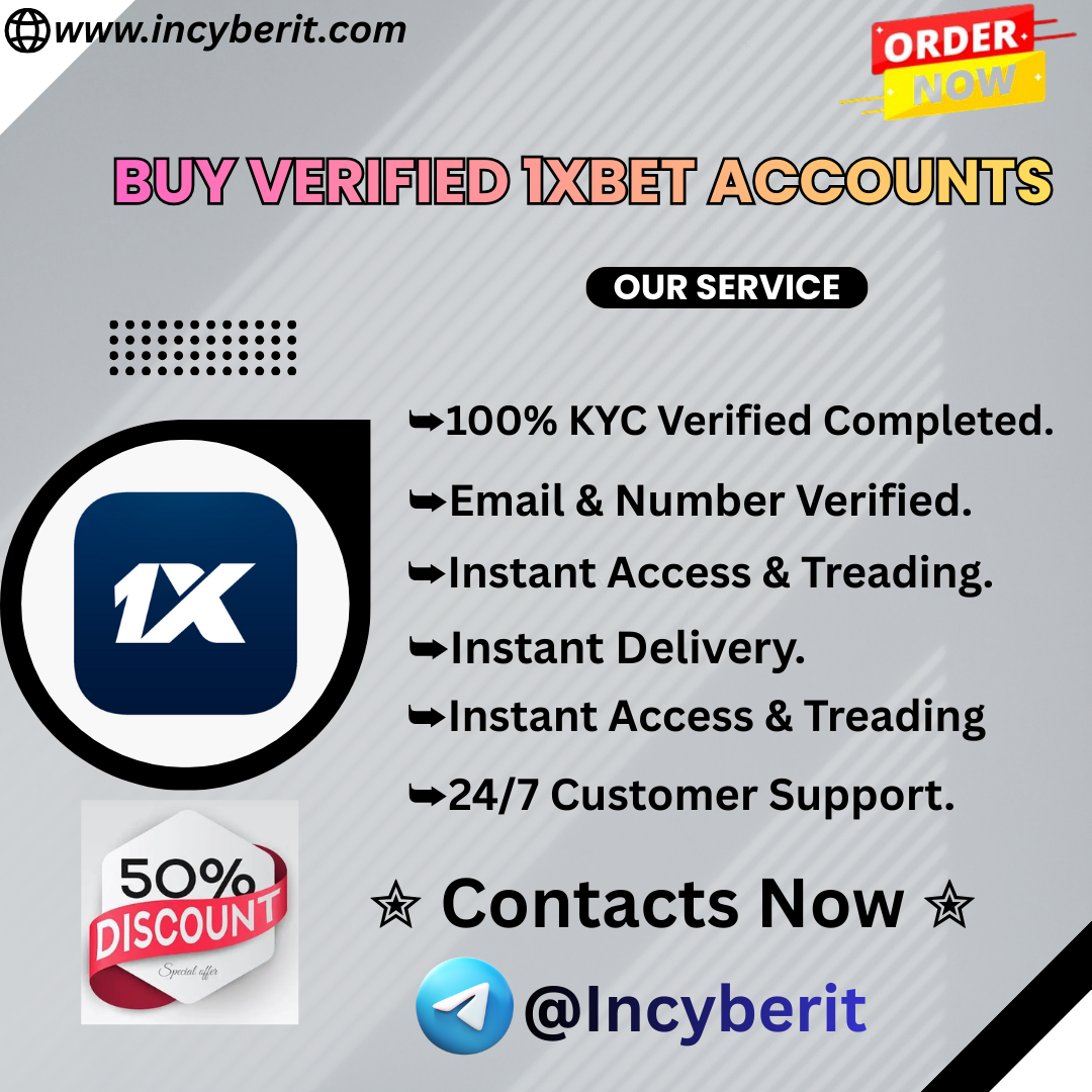 Buy Verified 1xBet Accounts | Instant Access & Secure Login