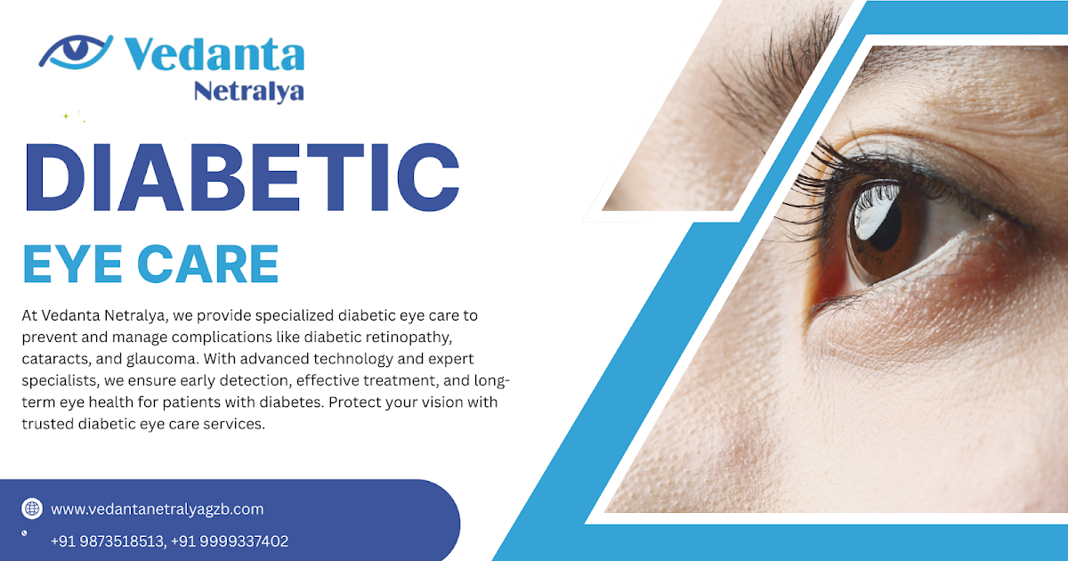 Vedanta Netralaya: Want Clear, Healthy Vision with Advanced Diabetic Eye Care?
