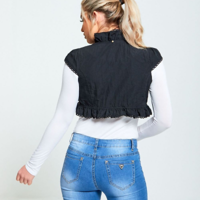 Crochet Frill Open Shrug Profile Picture