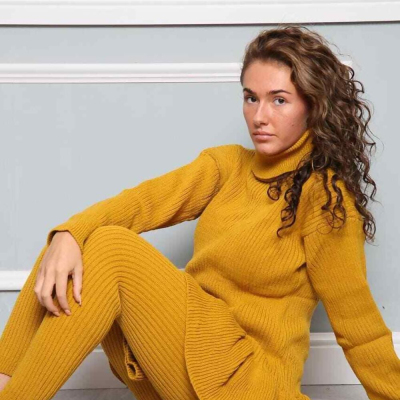 Knitted Frill Polo Loungewear Set Profile Picture