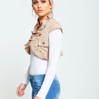 Crochet Frill Open Shrug Profile Picture