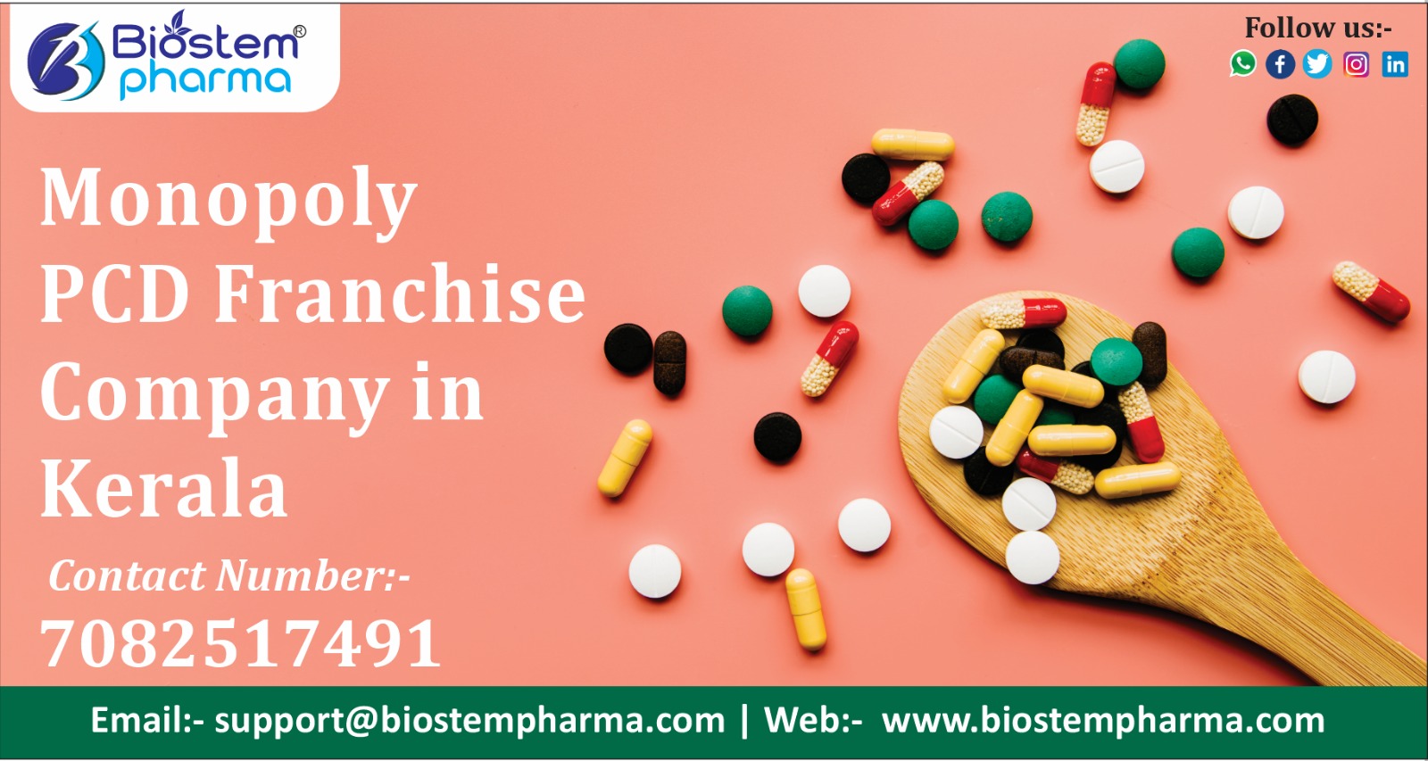 Monopoly PCD franchise company in Kerala | Biostem Pharma