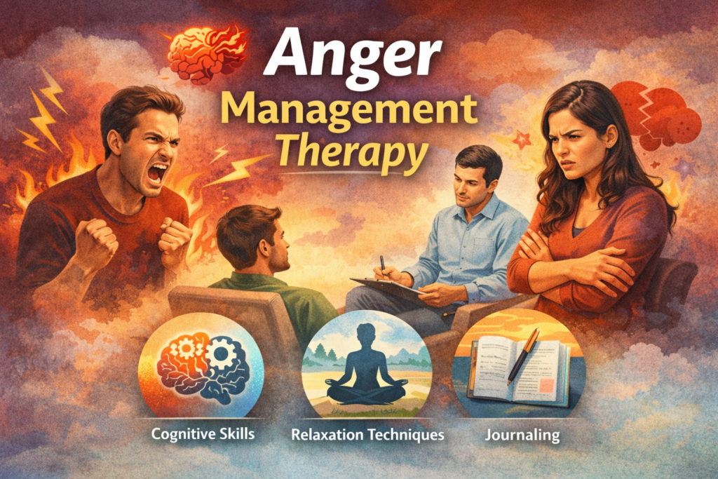 Anger Management Therapy in Woodbury, MN | Optimal Brain MN