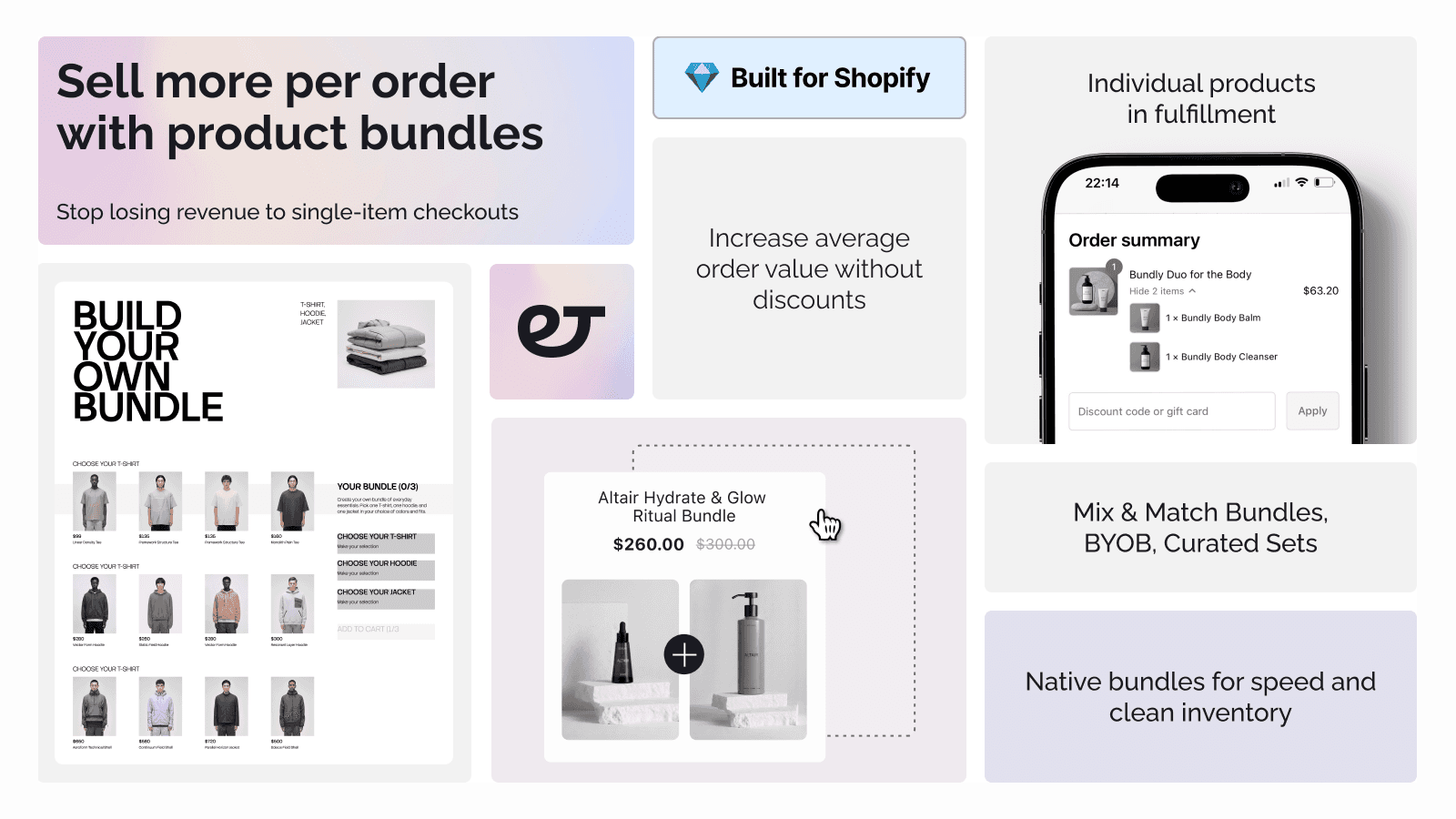 Bundle Builder App for Shopify to Boost AOV • Bundly