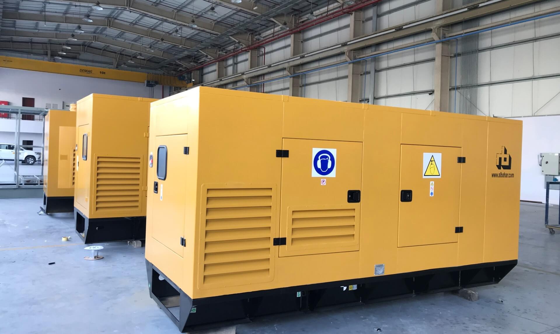 Generator canopy | Al Bahar MCEM