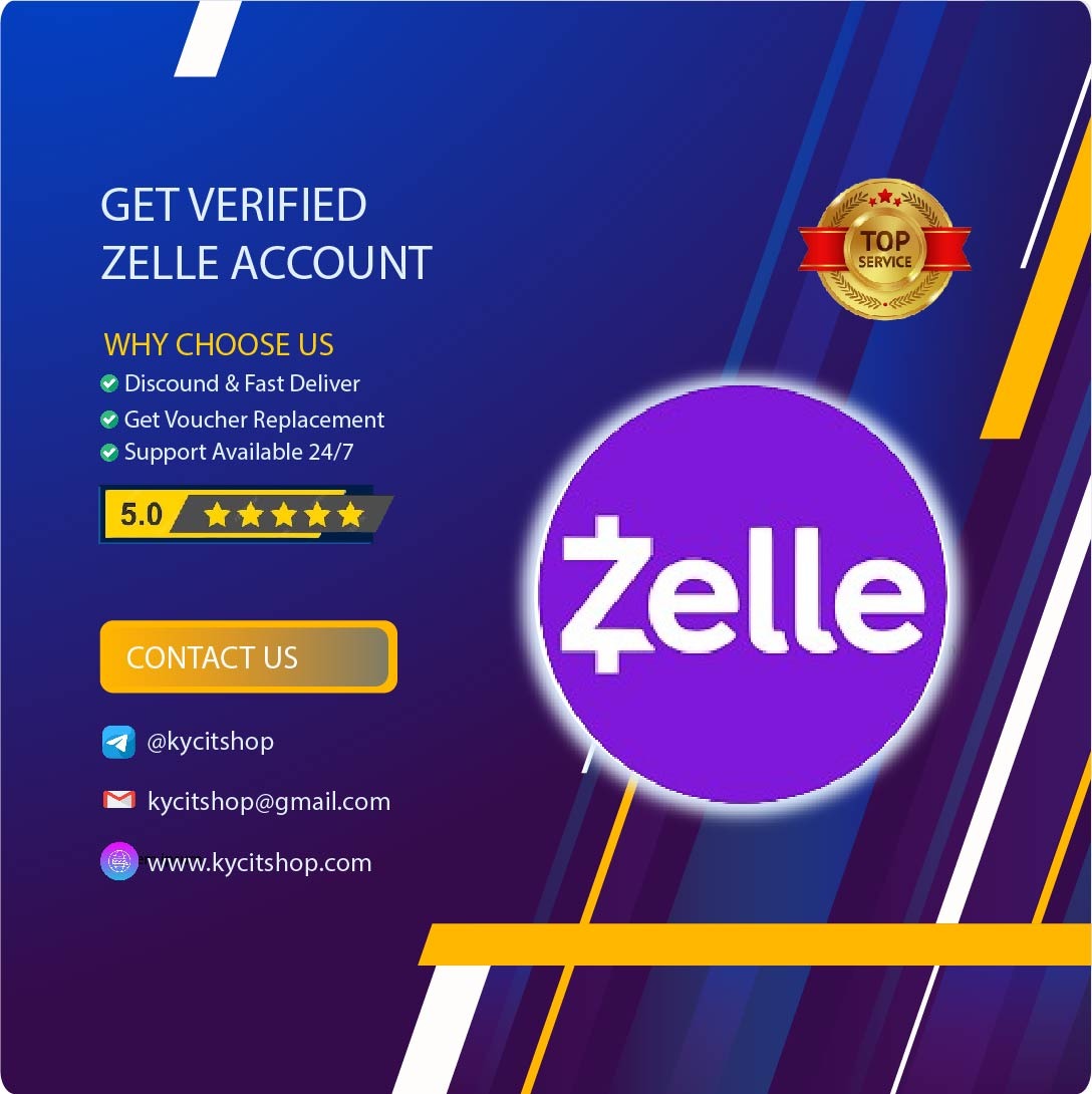 Get Verified Zelle Accounts - KYC IT Shop