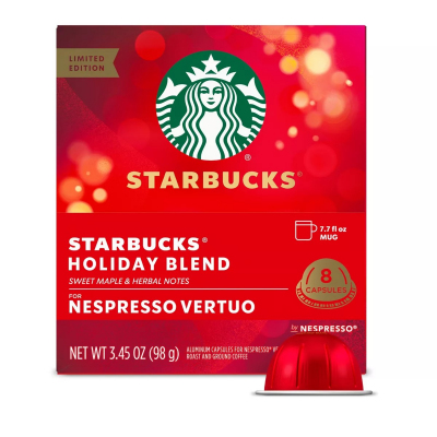 Starbucks Holiday Blend Nespresso Vertuo K-cups Profile Picture