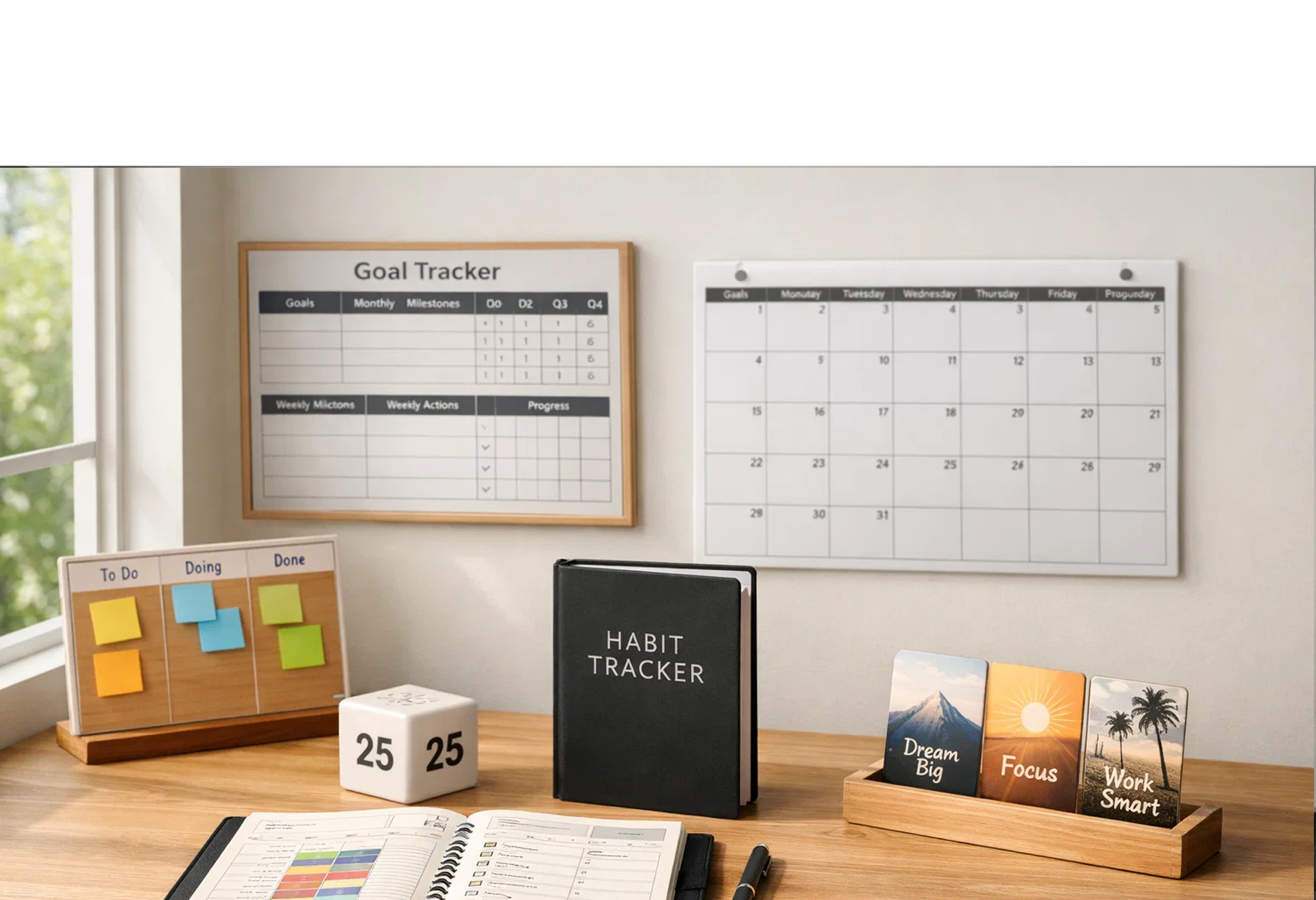 7 Best Physical Productivity Tools in 2026  – VisiGoal