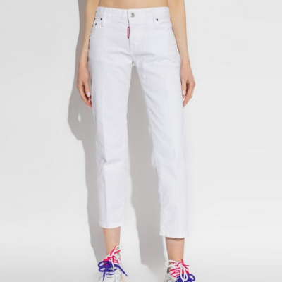 DSQUARED2 WOMAN LENNA JEAN WHITE Profile Picture