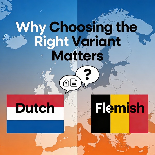 Dutch vs Flemish: Why the Right Variant Matters | LingArch