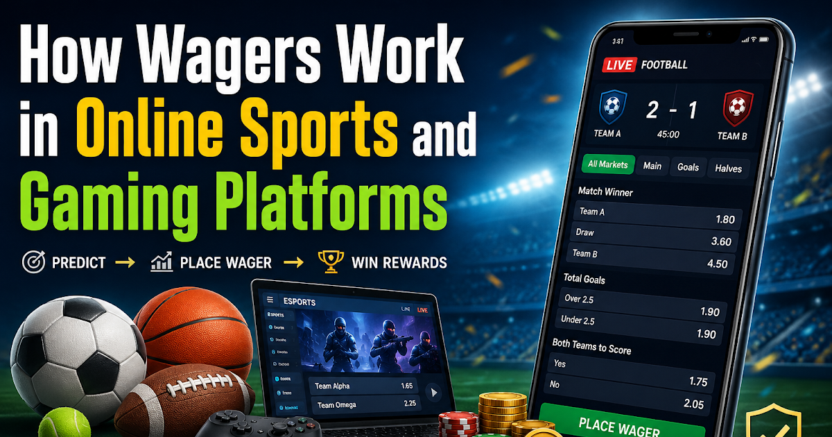 How Wagers Work in Online Sports and Gaming Platforms