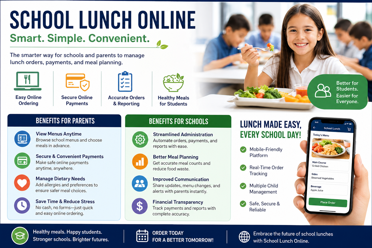 School Lunch Online | Easy & Smart School Meal Management
