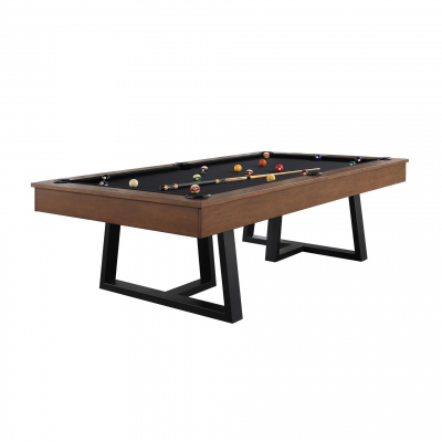 Axial Pool Table | 8 Foot | Whiskey or Smoke Finish | Black, Silver or Pewter Base | Imperial Int Profile Picture