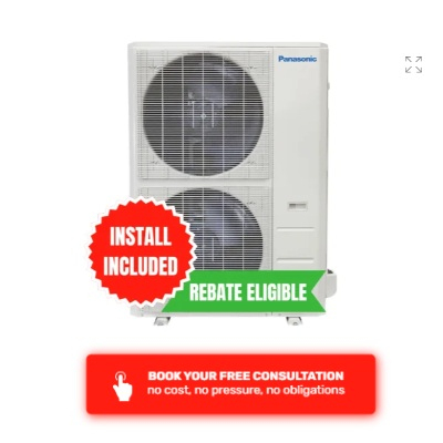 PANASONIC INTERIOS™ 3 Ton Cold Climate Central Heat Pump CU-HE36YAHK6 Profile Picture