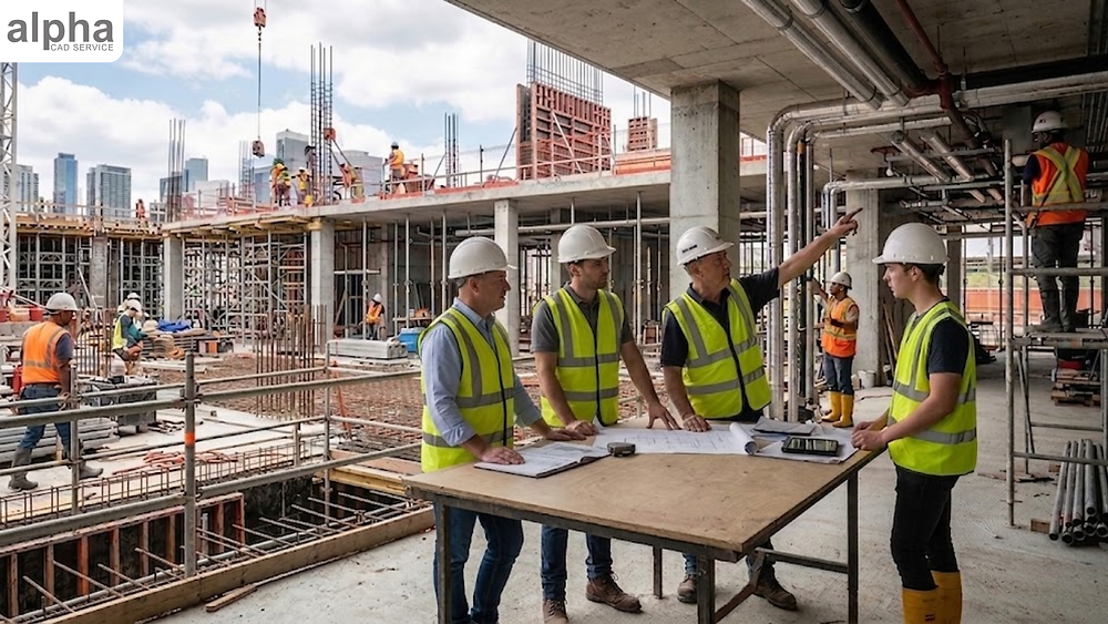 Improving Construction Efficiency with Outsourced MEP CAD and BIM Services