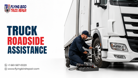 Handling Tire Blowouts: Truck Roadside Assistance in Bakersfield