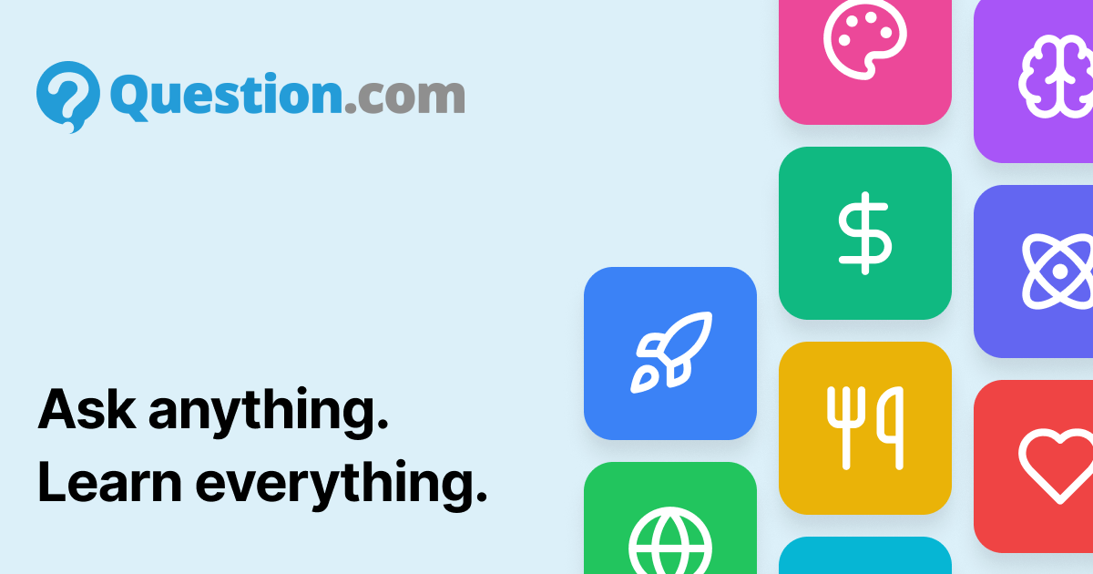 Question.com | Get Instant AI Answers to Any Question