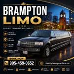 Brampton wedding limo