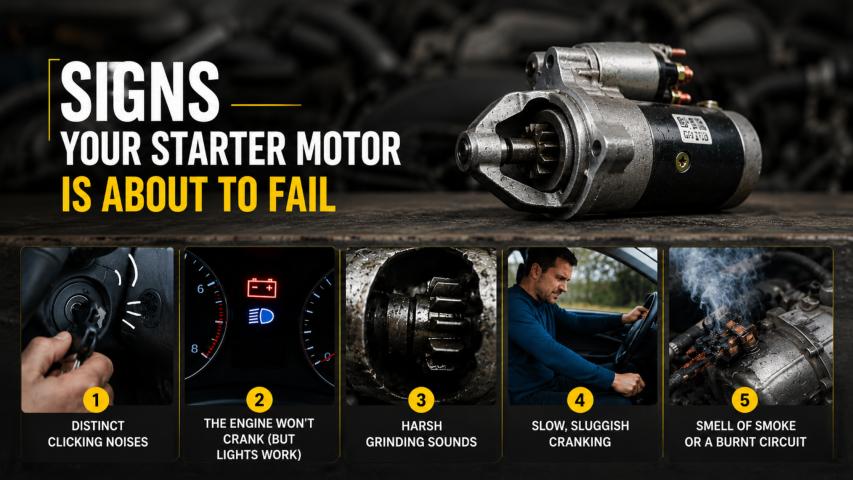 Signs Your Starter Motor Is About to Fail - PromoteProject | Startup Growth Platform