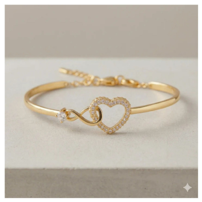 To My Dear Wife - Infinity Heart Bracelet - Love You Forever Profile Picture