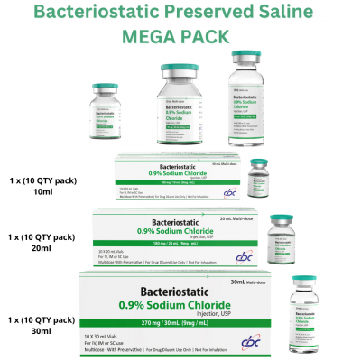 High-Value Bacteriostatic Sodium Chloride Mega Pack Profile Picture