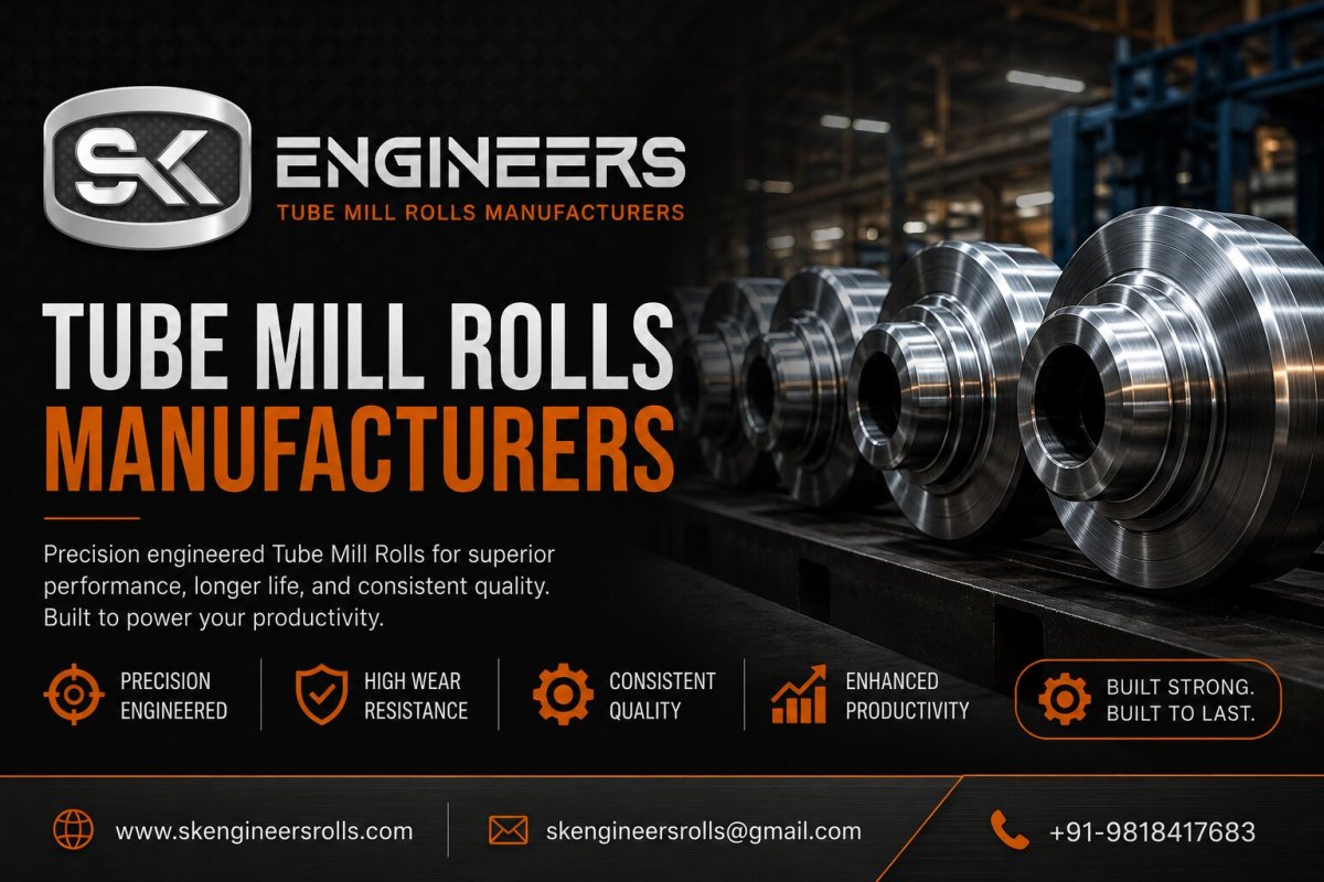 Top Tube Mill Rolls Manufacturers for High-Performance Pipe Production – S.K. Engineers
