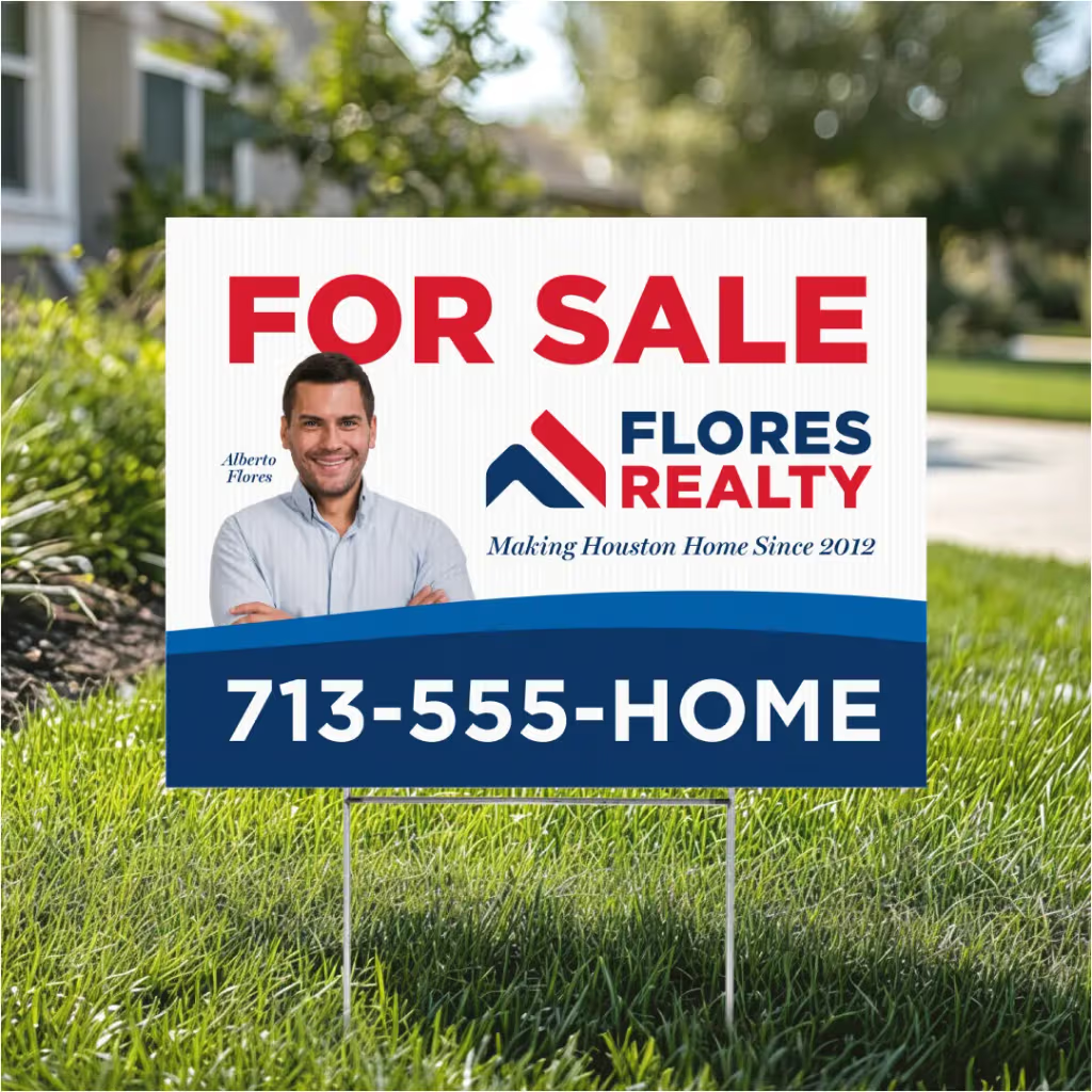 Corrugated Plastic vs Metal Yard Signs: Which Should You Choose?