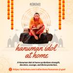 hanuman idol at home