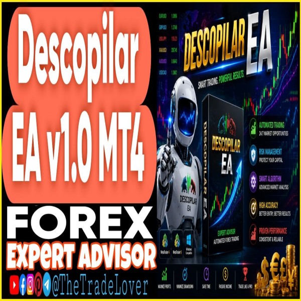 Descopilar EA v1.0 MT4 (Works on Build 1471) | Forex Robot | MT4 Expert Advisor - The Trade Lovers