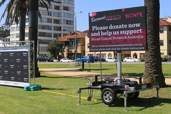 Big Screen Hire Melbourne - LED Trailer Hire