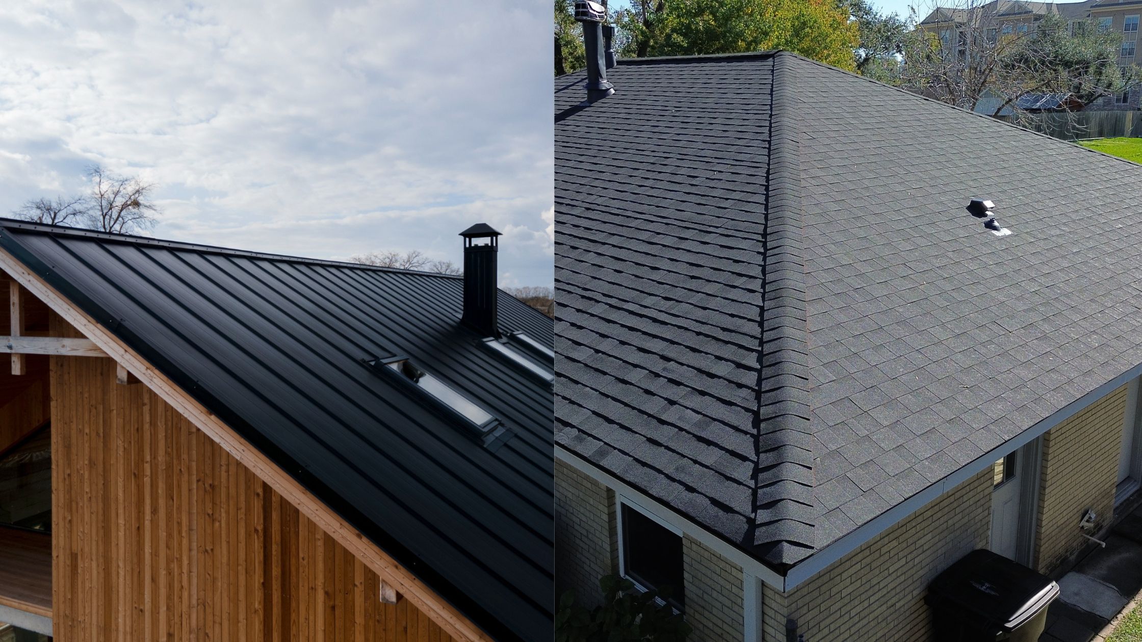 Asphalt vs. Metal Roofing: Which One is Right for Your Home?