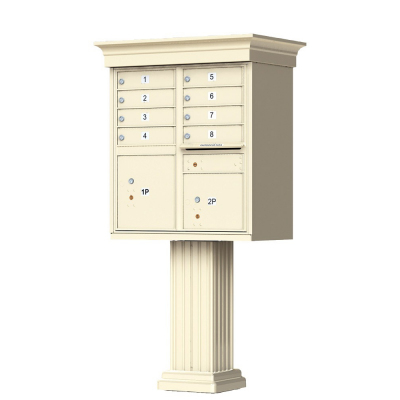 Decorative Top and Pedestal Cover – Florence Vogue™ – USPS Approved – Sandstone Profile Picture