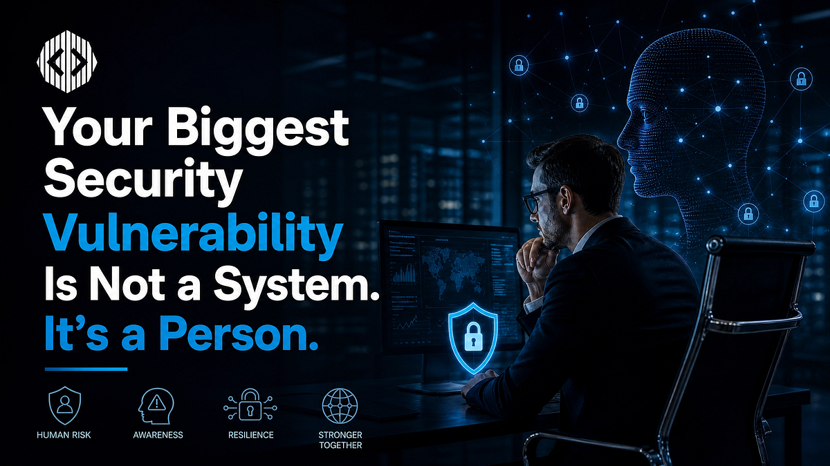 Your Biggest Security Vulnerability Is Not a System. It’s a Person | by Code Decode Labs | Jul, 2026 | Medium