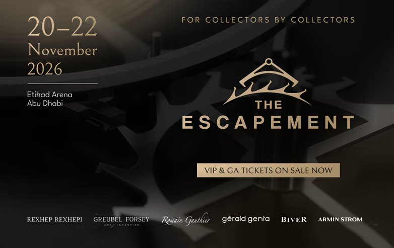 The Escapement | Fine Watchmaking Festival, Etihad Arena