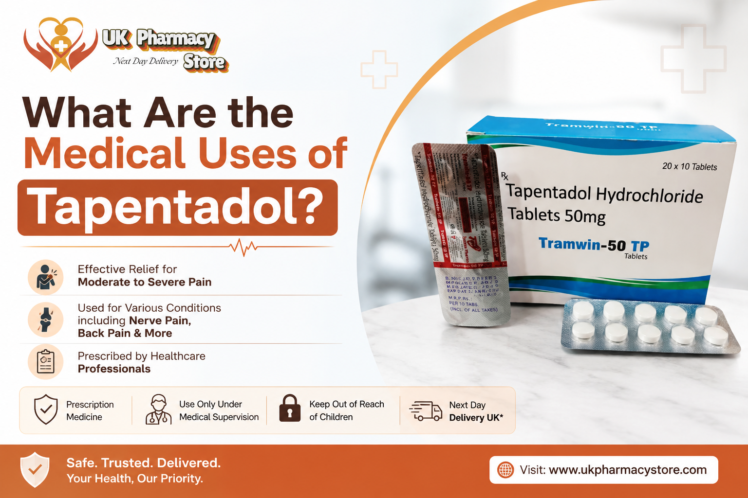 What Are the Medical Uses of Tapentadol?