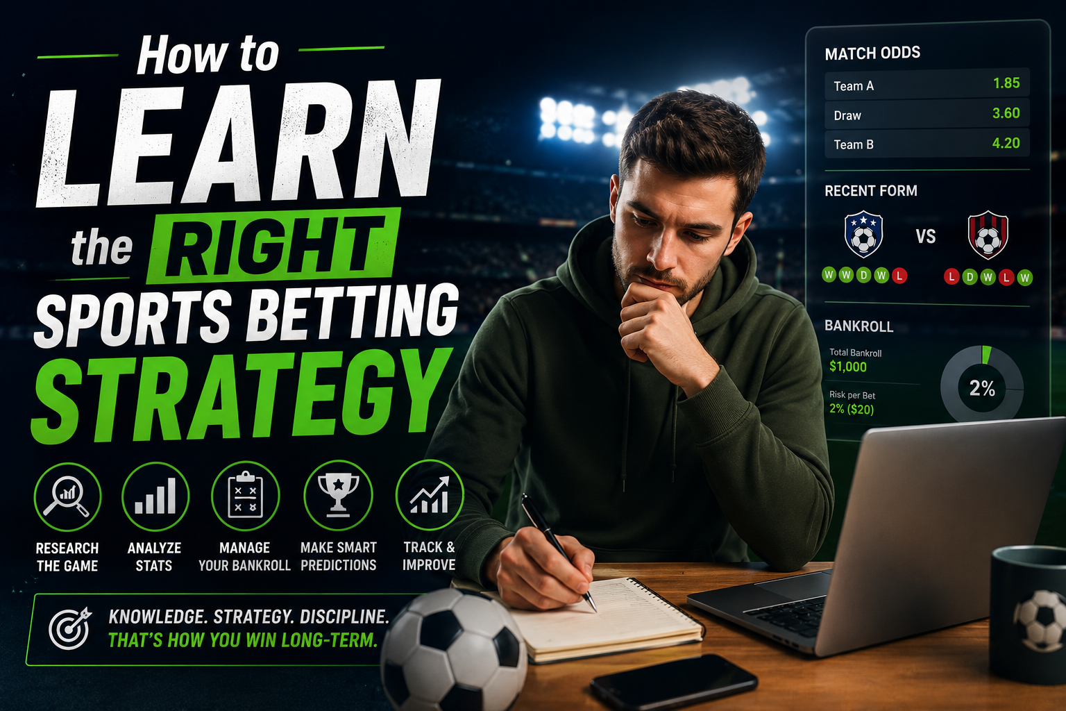 How to Learn the Right Sports Betting Strategy - Wagerflo