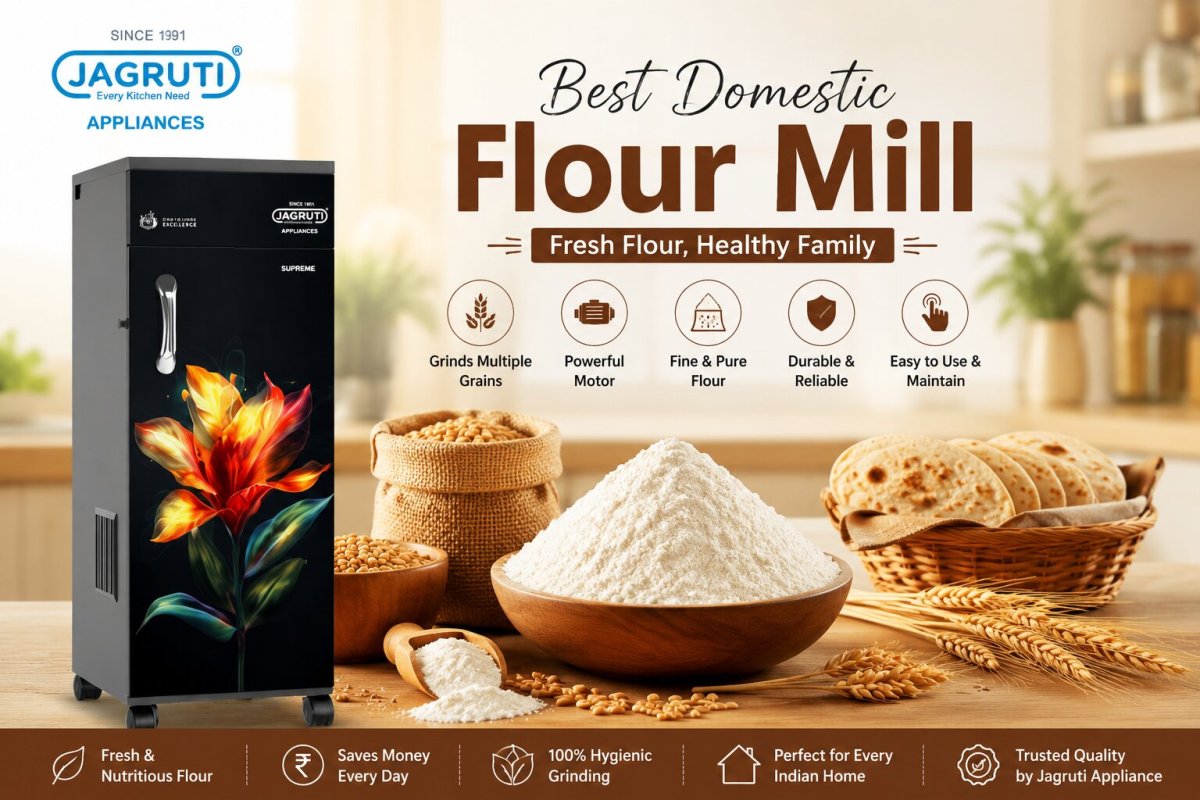 Best Domestic Flour Mill Machine in India: A Complete Buying Guide for Every Home – JgrutiAppliance