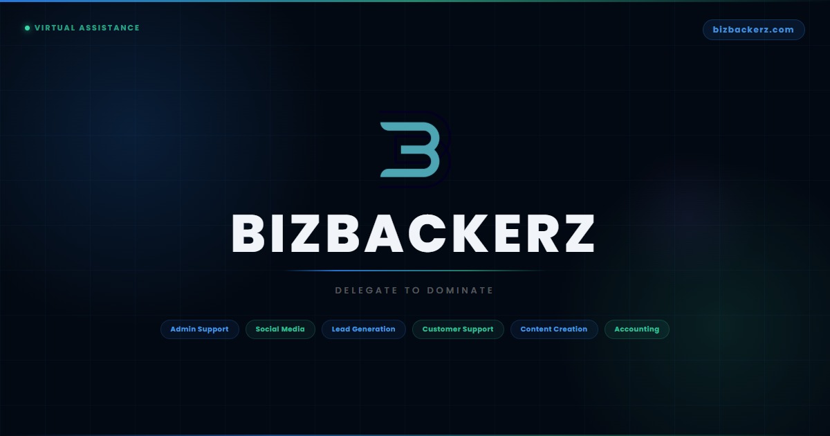 BizBackerz – Delegate to Dominate | Virtual Assistance